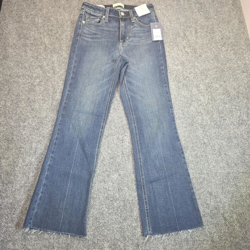 Women’s Dark Wash High Rise Kick Flare Jeans Size 4